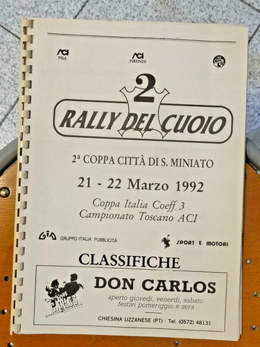 Rally del cuoio 1992 - del,