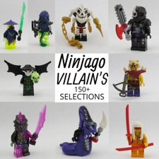 LEGO NINJAGO VILLIANS Serpenti Scheletri Pietra Esercito Cielo Pirati Fantasmi ALTRO