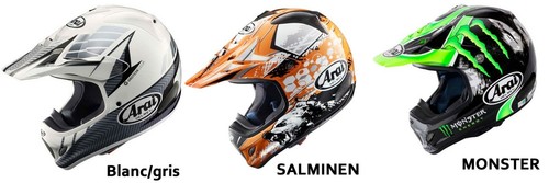 Casque arai motocross vx 3 - ,