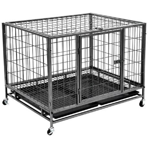 Gabbia per cani acciaio - gabbia,