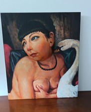 Quadro moderno olio su tavola