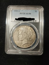 1 DOLLARO Pace 1935 San Francisco  USA AMERICA Silver Coin 