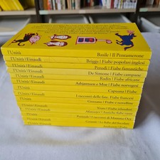 (AA.VV) Lotto 14 volumi FIABE   L'unità Einaudi completa