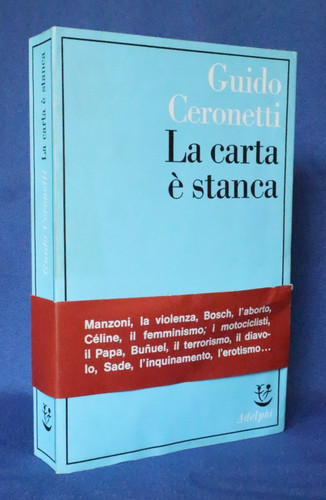 Guido ceronetti carta è - ceronetti,, la