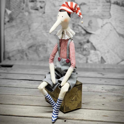 Bambola artistica vintage