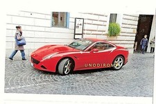 2017 FERRARI CALIFORNIA FOTO ORIGINALE AUTO cm 12,8 x 19,5