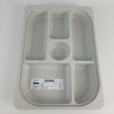 Ikea Trofast Vassoio Portaoggetti con Scomparti 16 1/2x11 3/4x2" Grigio Nuovo