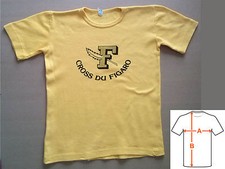 Maglietta Maillot T-shirt Cross du Figaro original authentic 70s running race