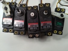 servocomandi hitec,usati funzionanti