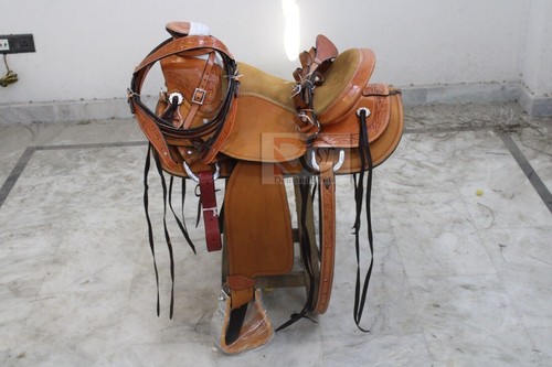Fork premium western leather - premium,