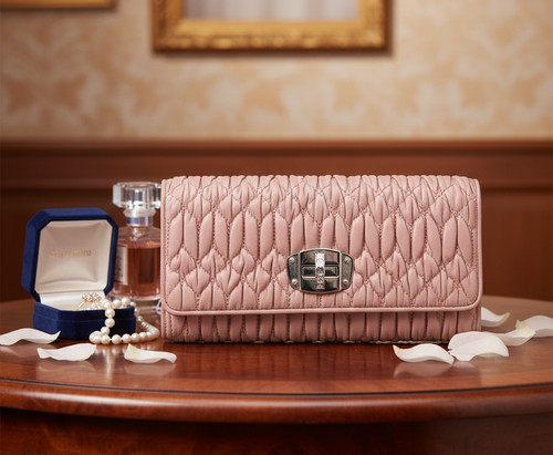 Portafoglio pochette miu - portafoglio/pochette,
