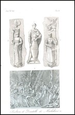 1814 Print SCULTURE DI