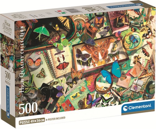 Nuovo puzzle clementoni - nuovo, 500