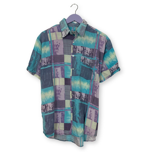 Camicia vintage azzurra - camicia,