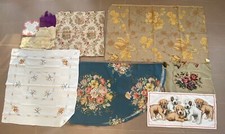 lotto di tessuti da arredamento: Lampasso, Centri ricamati, Tessuti stampati