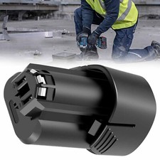 Batteria di ricambio agli ioni di litio 4000 mAh per Bosch Professional GBA 12 V 10,8 V GSR GSA BAT411