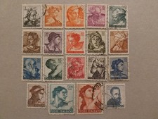 Francobolli Italia 1961 - Michelangiolesca - Serie Completa Usata