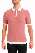 Polo in maglia con stampa geometrica marca Zanone A Slowear US XS IT 46