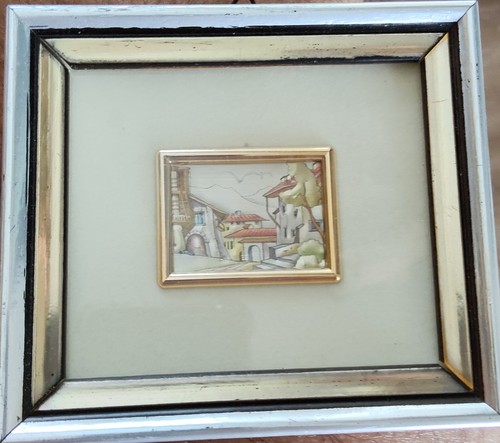 Quadretto con cornice - ,, sbalzo