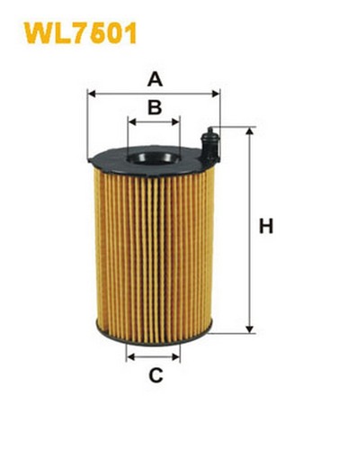 Wl7501 filtro olio - wl7501,