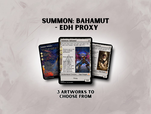 Bahamut biglietto - bahamut,