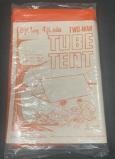 Tenda a tubo nuova vintage di