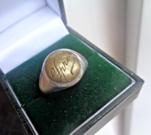 Trincea arte ypres anello ww1 - trincea,