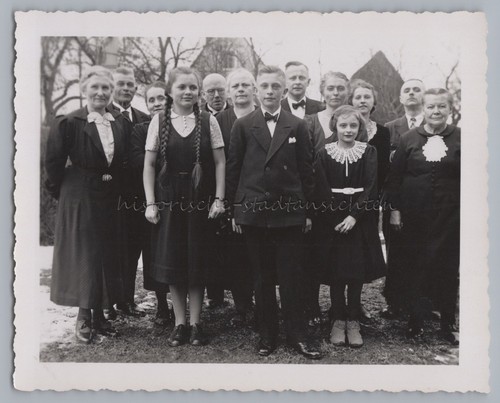 Foto gruppo con bambina - foto,