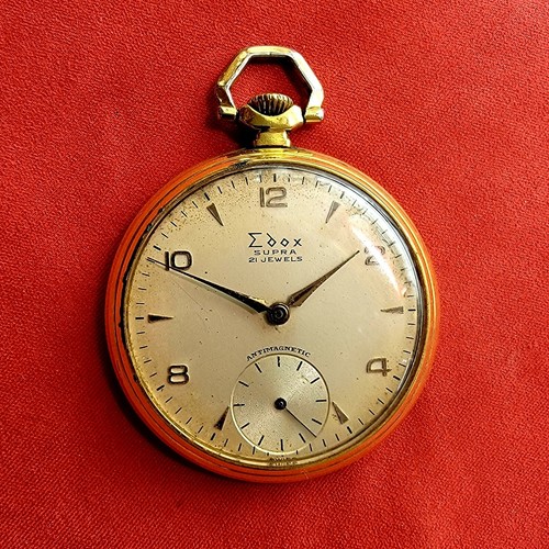 Orologio tasca edox supra - tasca,