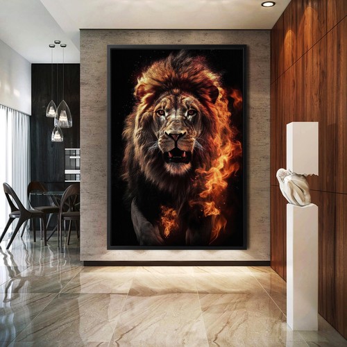 Quadro tela con cornice - tela,