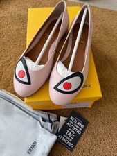 Scarpe Fendi rosa mostro