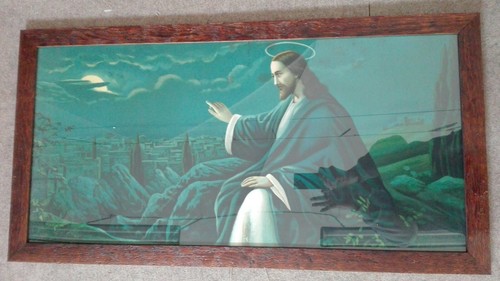 Quadro29 antico religioso con - ,