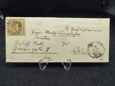 Lettera Baviera 9 Kr. Timbro