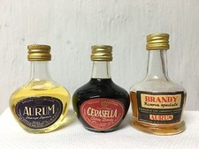 Lotto 3 Bottiglie Mignon Aurum