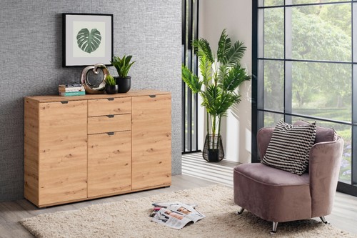 Credenza 3cassetti swiss - credenza, 2a-3cassetti