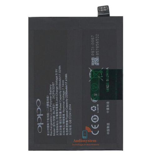 Batteria originale per oppo - originale,