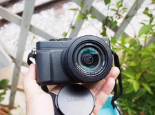 Panasonic LUMIX DMC - LX100 Digital Cam Obiettivo Leica Inglese Controllato + Scheda SD