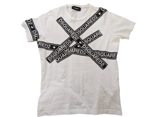 Dsquared2 shirt uomo bianca - uomo,