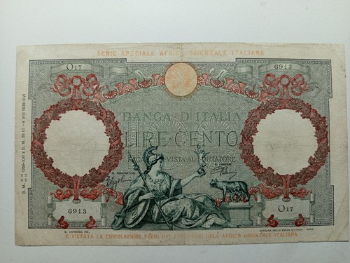 100 lire africa orientale - 100,