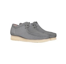 Nuovo con scatola Supreme®/Clarks Originals™ Reflective Wallabee™| Argento | Uomo 10,5 Wk 17