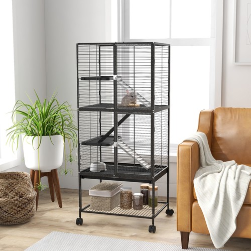 Pawhut ferret cage 136cm - pawhut,