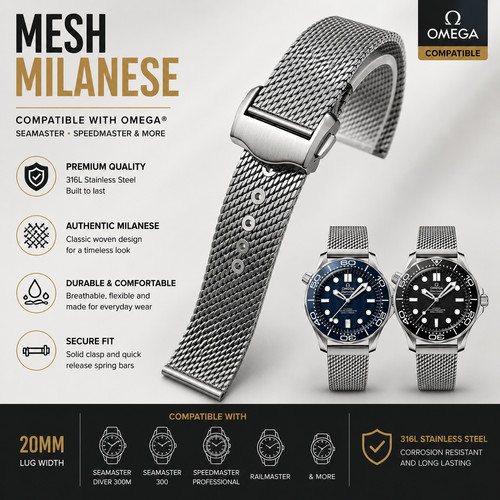 Milanese mesh bracelet - milanese,