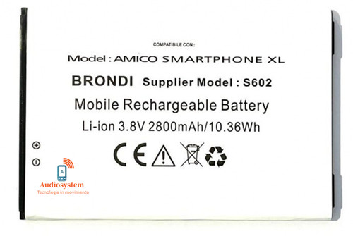 Batteria pila per brondi amico - pila,