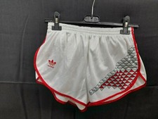 Adidas uomo men unisex bianco sport tg  42/44 pantaloncino Short tennis vintage 