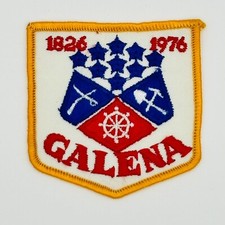 Vintage Galena Illinois Flag