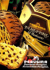Anni ' 80  * Pubblicità Originale "Perugina Panettone al Cioccolato, Natale" in
