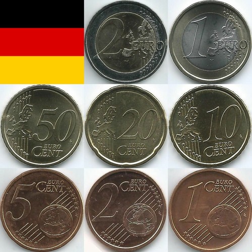 Monete euro germania dal 2020 - germania,