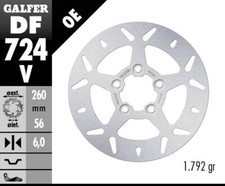 GALFER DF724V BRAKE DISC FIXED