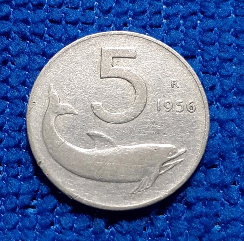 Italia lire delfino 1956 - italia,
