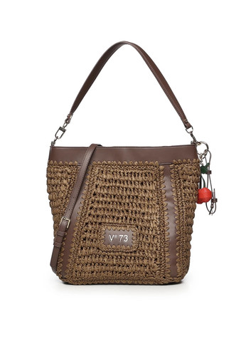 V73 borsa marrone - v73, raffia